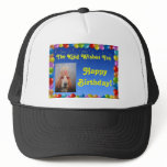 Hat Happy Birthday With Basset Hound King