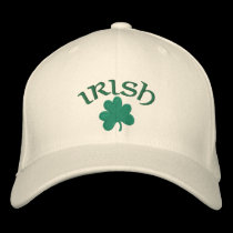 Hat-Irish Shamrock Embroidered Hat embroidered hats