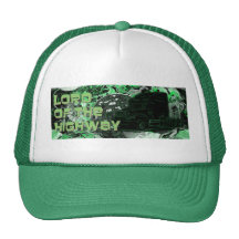 Hat - "Lord of the Highway" Green