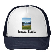 Hat: Mendenhall Lake and Glacier