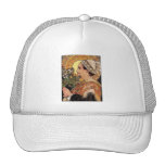 Hat: Mucha - Art Nouveau - Thistle