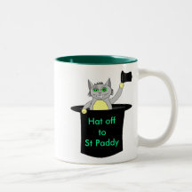 , Hat offtoSt Paddy Coffee Mugs