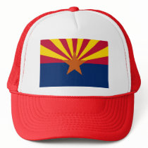 Hat with Flag of  Arizona State - USA