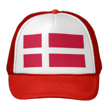 Hat with Flag of Denmark