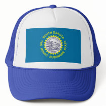 Hat with Flag of South Dakota State - USA