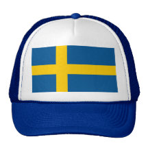 Hat with Flag of Sweden