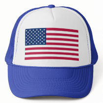 Hat with Flag of the USA