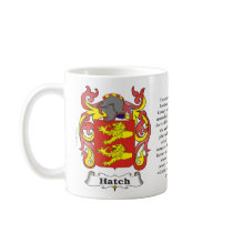 Hatch Family Coat of Arms Mug