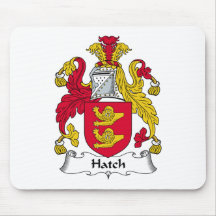 Hatch Family Crest Mouse Pads