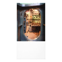 Hatch in Submarine Photo Card