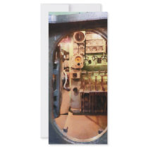 Hatch in Submarine Custom Rack Card