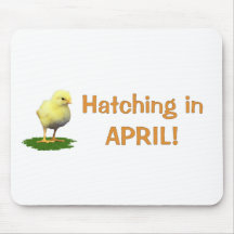 Hatching in April! Maternity/Pregnant Due In April Mouse Pad
