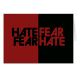 Hate fear fear hate cards
