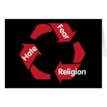 Hate Fear Religion cards