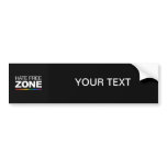 HATE FREE ZONE bumper stickers
