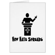 Hate From The Pulpit Cards