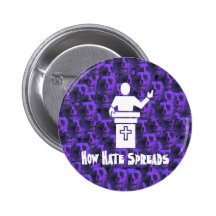 Hate From The Pulpit Pin