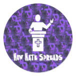 Hate From The Pulpit Stickers