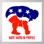 Hate Radio in Profile Print