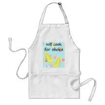 Hate to Cook, Do It for Shoes Apron