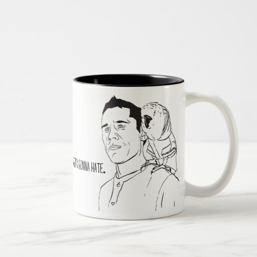 haters gonna hate mug