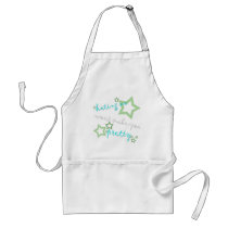 hating me wont make you pretty apron