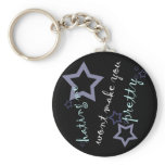 hating me wont make you pretty key chain