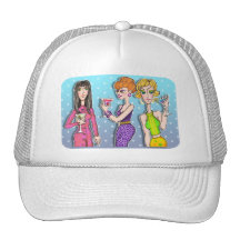 Hats, Caps - Three Martini Divas