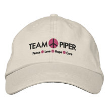 HATS - Team Piper Embroidered Baseball Cap