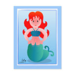 Haughty Mermaiden Postcard