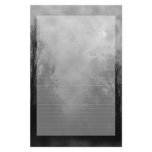 Haunted Halloween Note Paper Lined