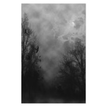Haunted Halloween Sky with Ravens