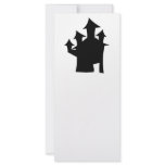 Haunted House. Four Towers. Halloween. Custom rack cards