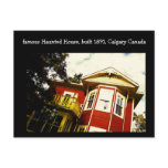 Haunted House Postcard (Calgary, Canada)