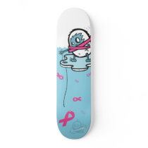 Haunted Zoo "Breast Cancer" Skateboard Decks