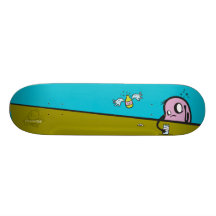 Haunted Zoo "Sober" Custom Skate Board