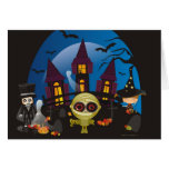 Haunting Halloween Nights Greeting Card