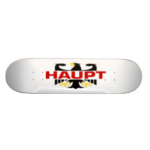 Haupt Surname Skate Board Decks