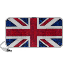 Haut-parleur BRITANNIQUE de griffonnage de DRAPEAU