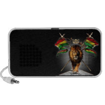 Haut-parleur Doodle par OrigAudio™ Lion Rastafari