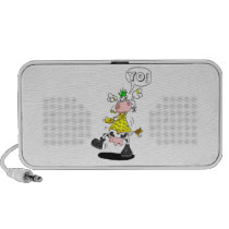 haut-parleur vache punk speakers