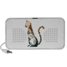 Haut-parleurs de chat de Steampunk