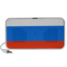 Haut-parleurs de drapeau de Fédération de Russie