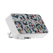 Haut-parleurs floraux florentins de Paisley
