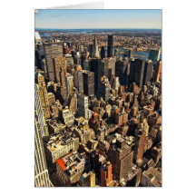 Haute au-dessus de NYC Carte