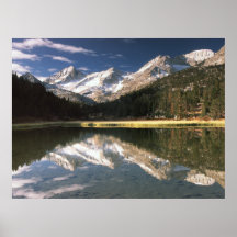 Haute sierra lac affiches