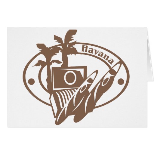 Havana Stamp Greeting Cards