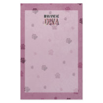 Havanese DIVA Personalized Stationery
