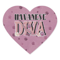 Havanese DIVA Sticker