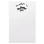 HAVE A CRAPPIE DAY STATIONERY DESIGN
